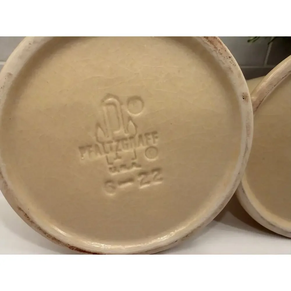 Vintage Pfaltzgraff Village‎ Creamer and Sugar Set